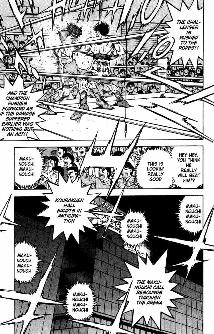 Hajime no Ippo Chapter 310 page 11 - Chapter 310 : Banzai Attack