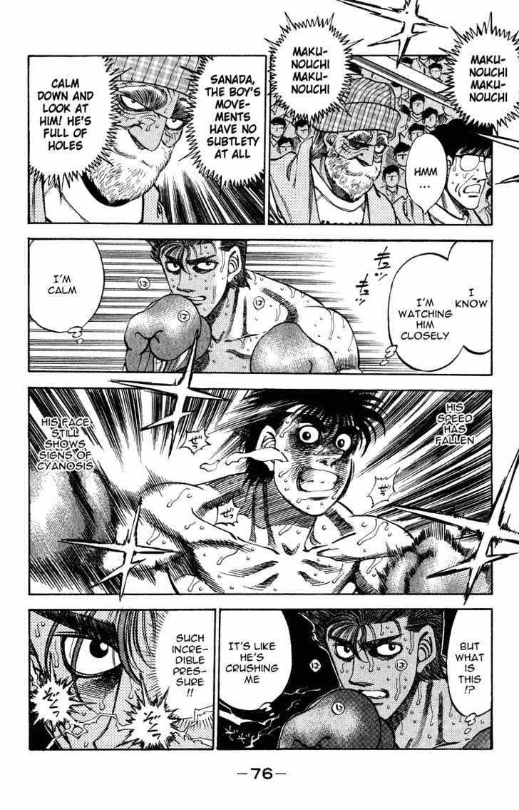 Hajime no Ippo Chapter 310 page 12 - Chapter 310 : Banzai Attack
