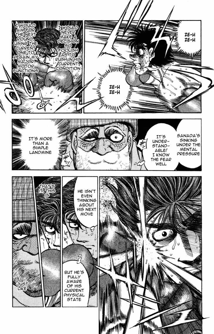 Hajime no Ippo Chapter 310 page 13 - Chapter 310 : Banzai Attack
