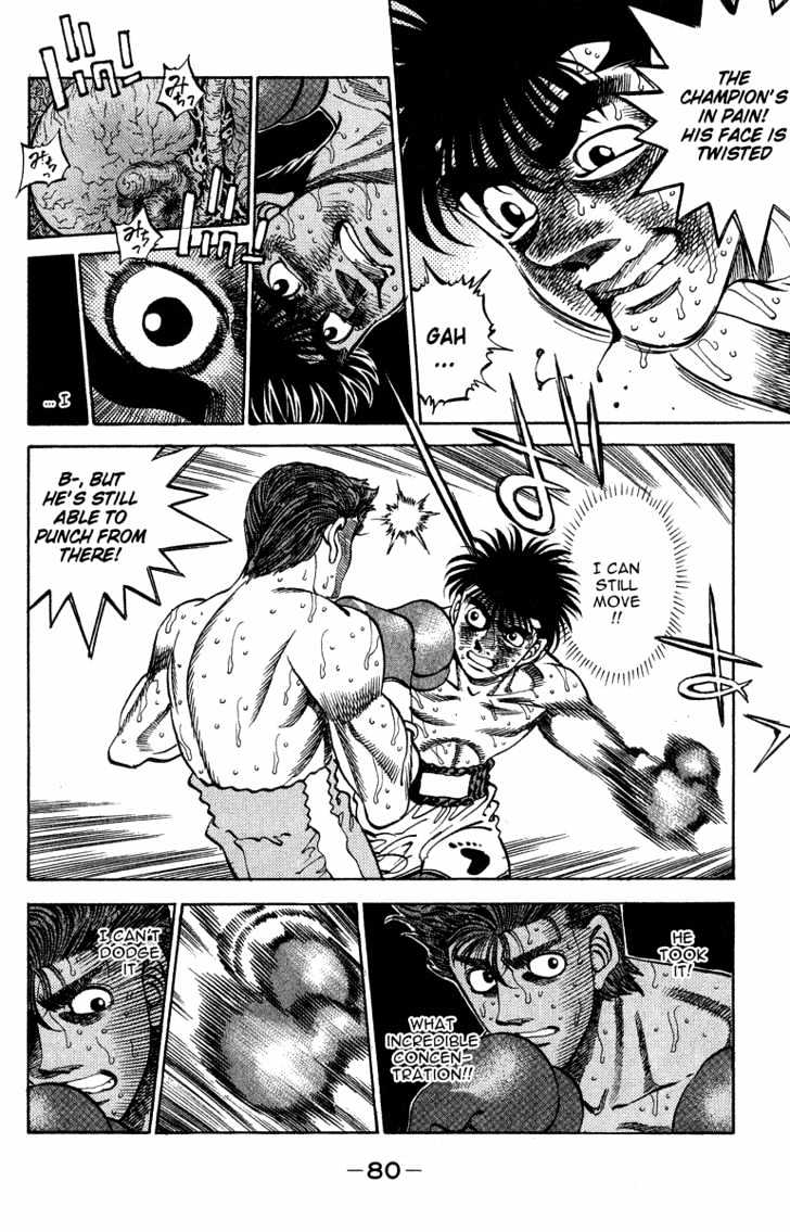 Hajime no Ippo Chapter 310 page 16 - Chapter 310 : Banzai Attack
