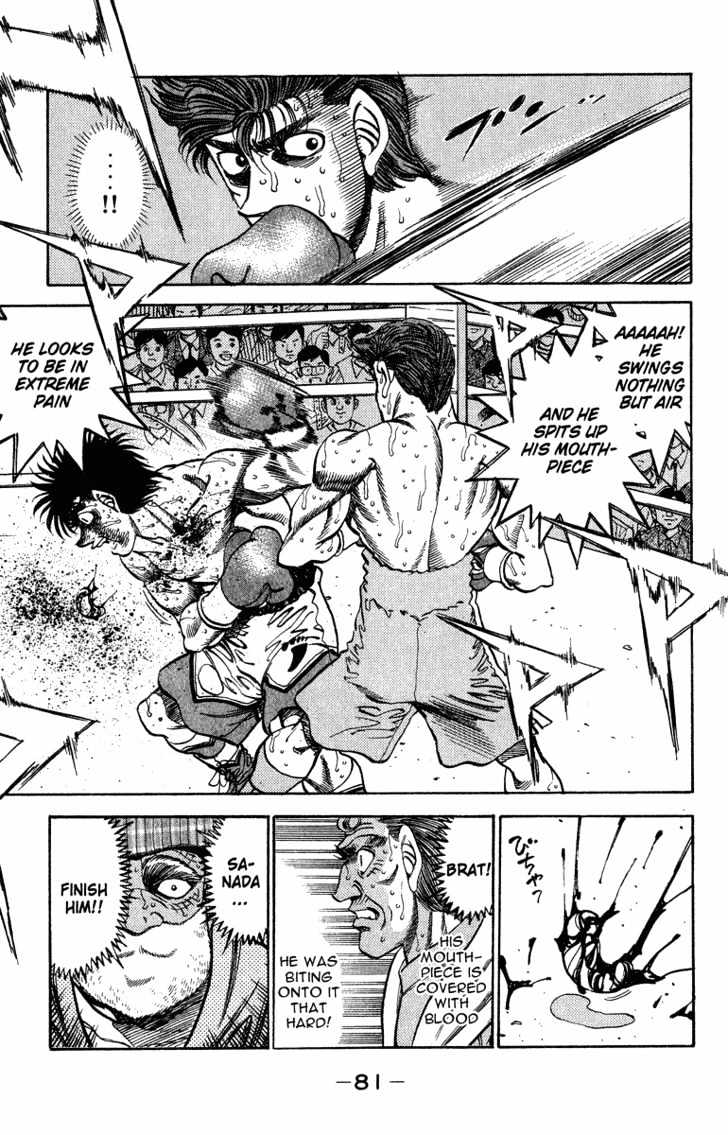 Hajime no Ippo Chapter 310 page 17 - Chapter 310 : Banzai Attack
