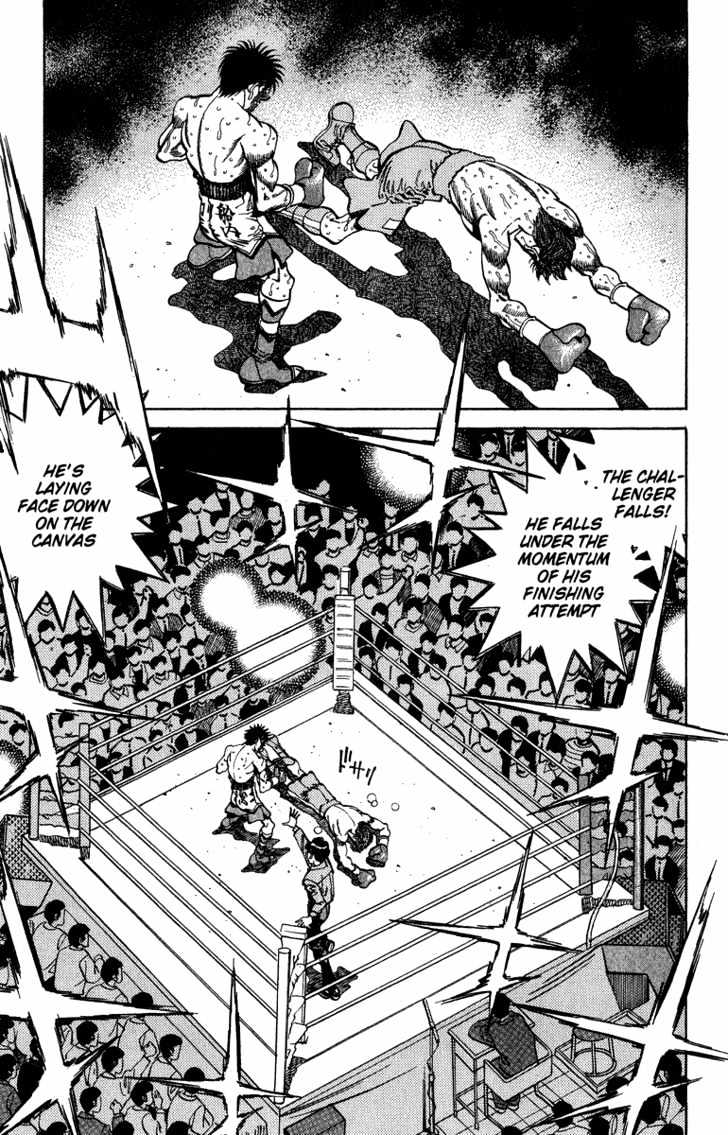 Hajime no Ippo Chapter 312 page 11 - Chapter 312 : When the Last Fist Falls