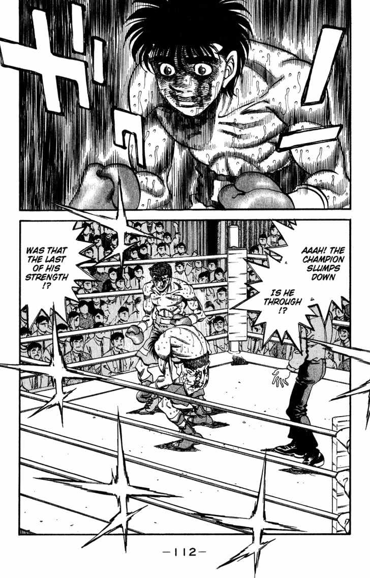 Hajime no Ippo Chapter 312 page 7 - Chapter 312 : When the Last Fist Falls