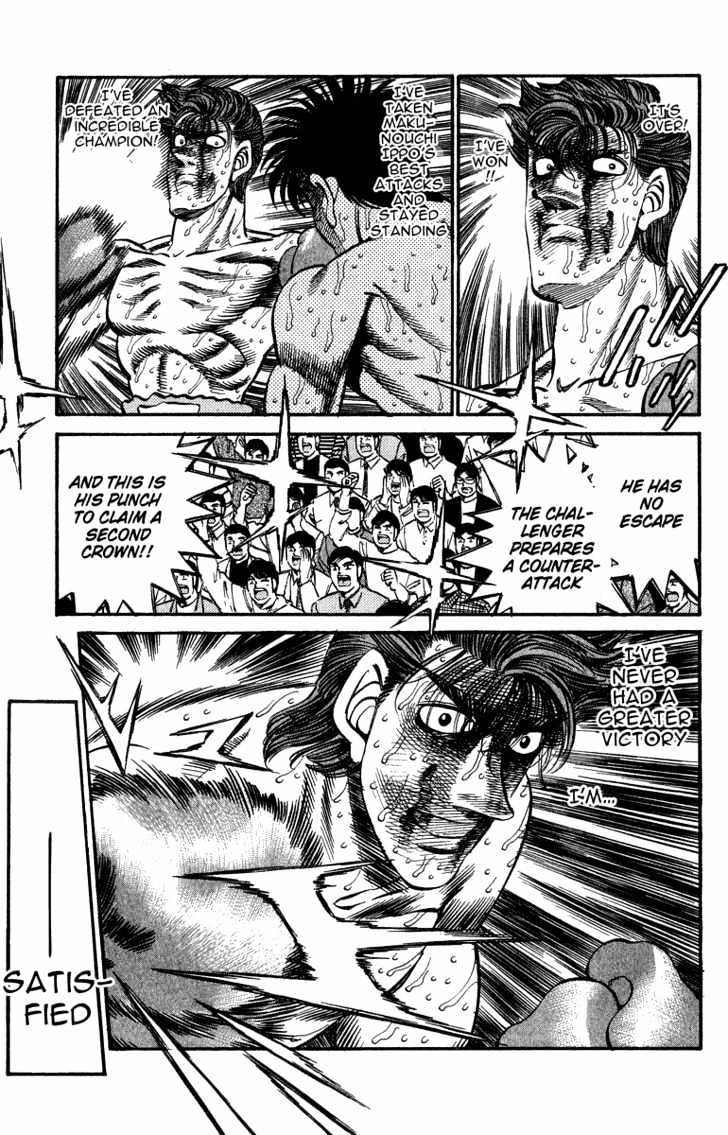 Hajime no Ippo Chapter 312 page 8 - Chapter 312 : When the Last Fist Falls
