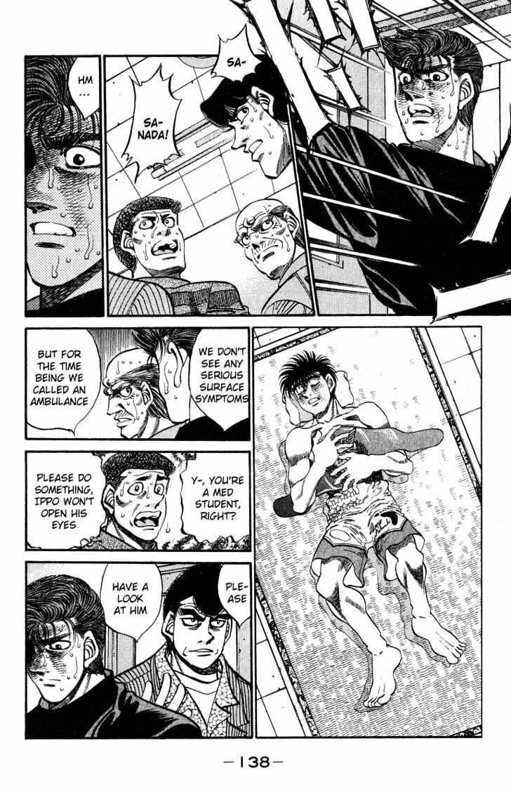 Hajime no Ippo Chapter 313 page 14 - Chapter 313 : Championship Belt
