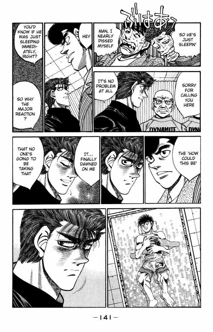 Hajime no Ippo Chapter 313 page 17 - Chapter 313 : Championship Belt