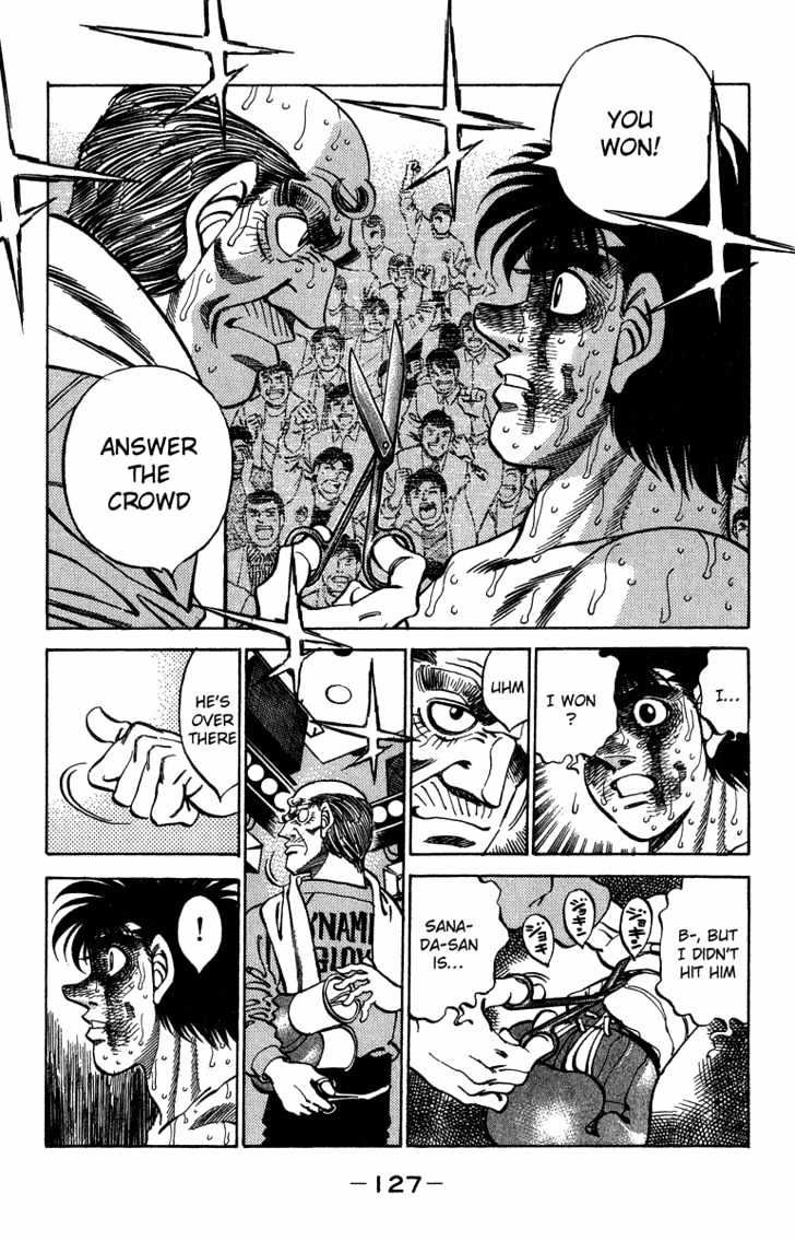 Hajime no Ippo Chapter 313 page 3 - Chapter 313 : Championship Belt