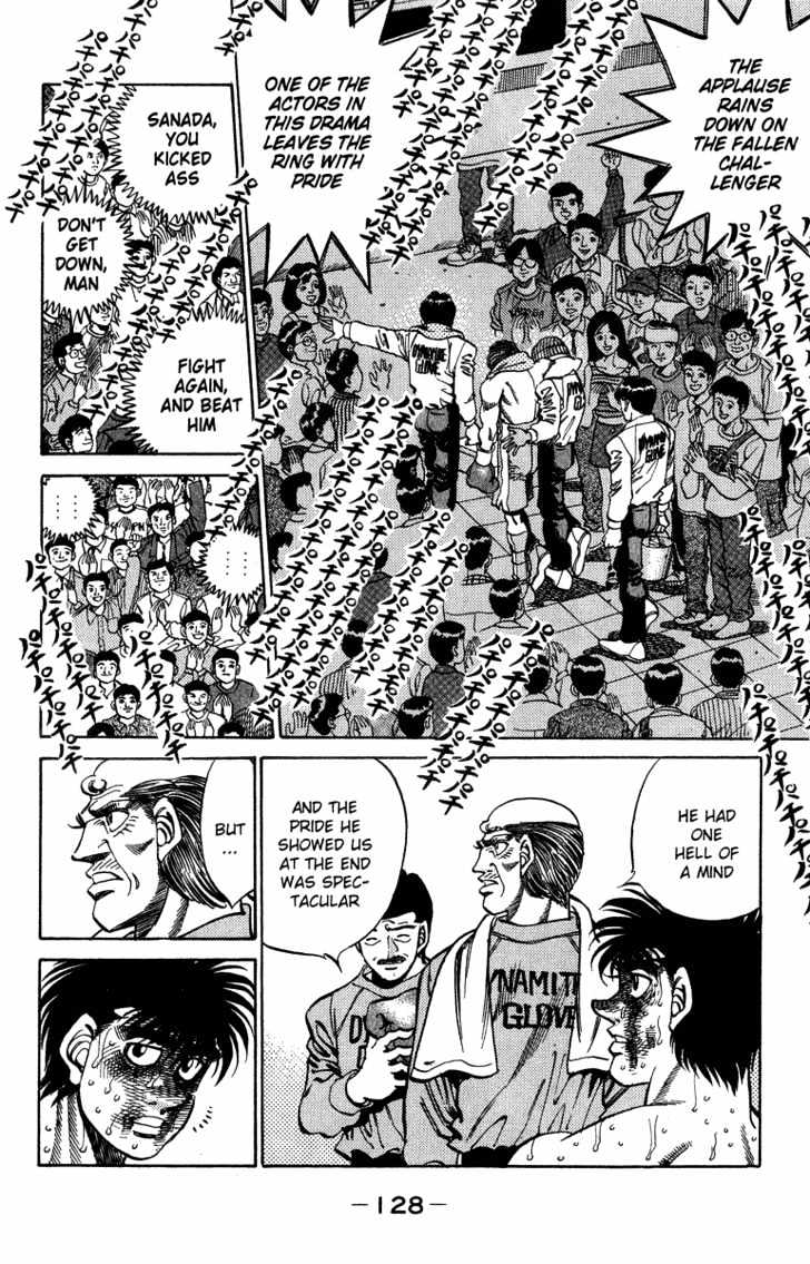 Hajime no Ippo Chapter 313 page 4 - Chapter 313 : Championship Belt