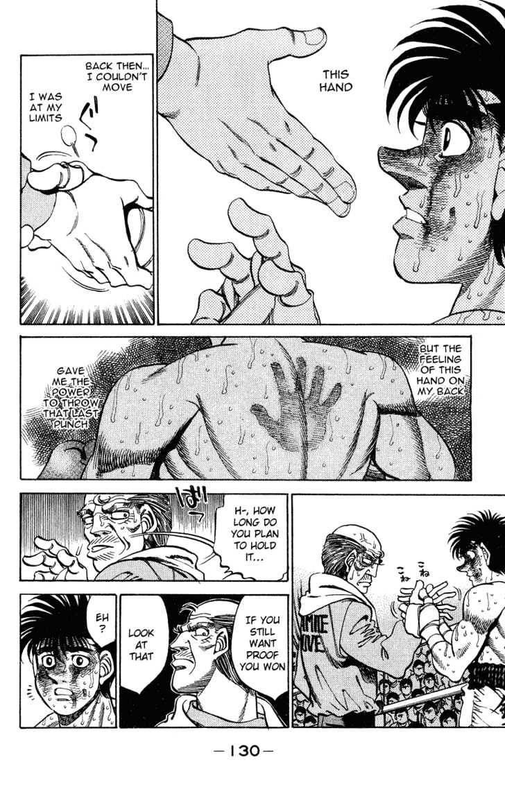 Hajime no Ippo Chapter 313 page 6 - Chapter 313 : Championship Belt