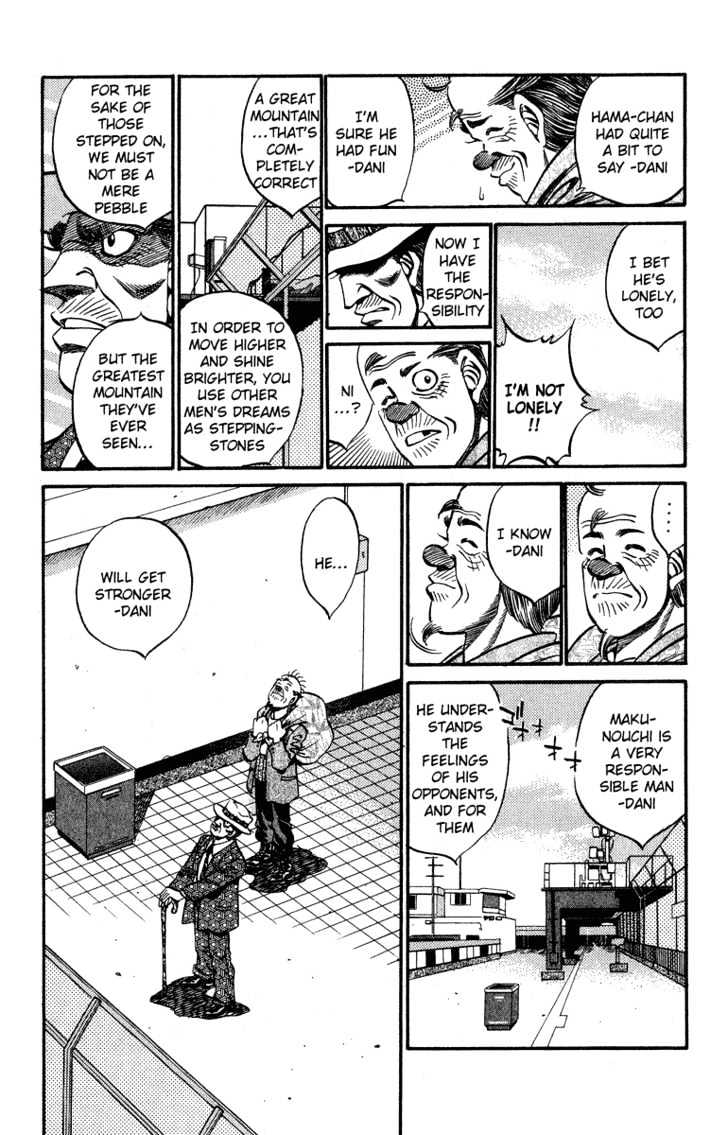 Hajime no Ippo Chapter 314 page 13 - Chapter 314 : Pray for the Great Mountain