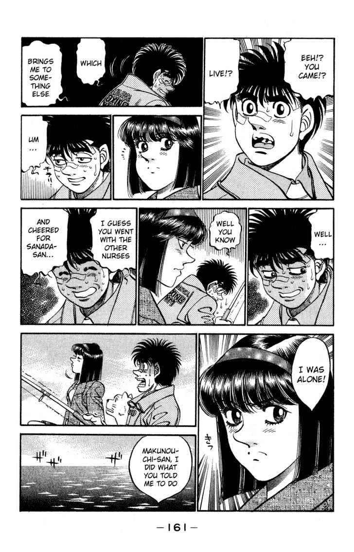 Hajime no Ippo Chapter 314 page 17 - Chapter 314 : Pray for the Great Mountain