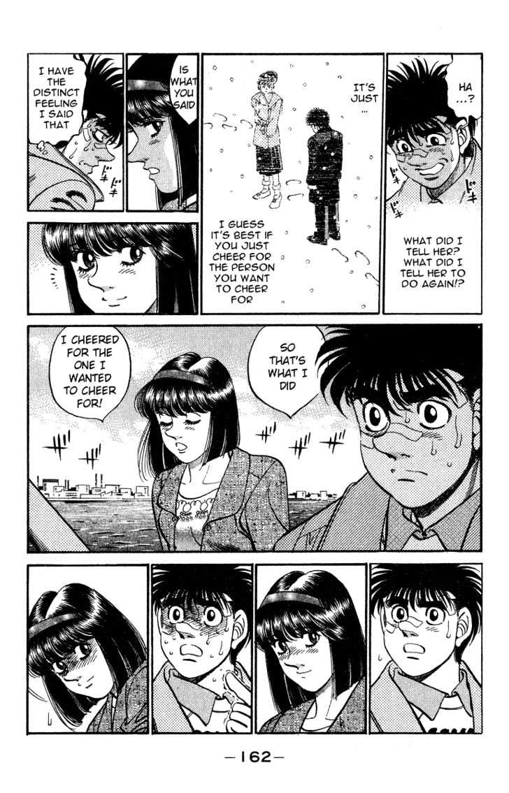 Hajime no Ippo Chapter 314 page 18 - Chapter 314 : Pray for the Great Mountain
