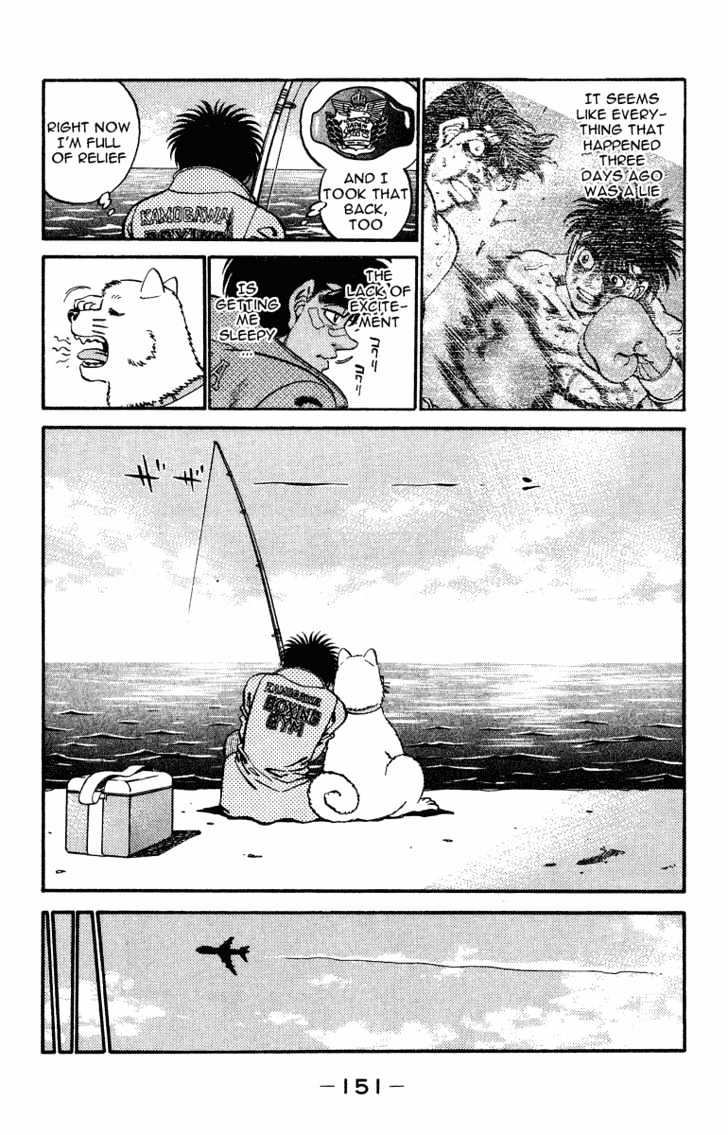 Hajime no Ippo Chapter 314 page 7 - Chapter 314 : Pray for the Great Mountain