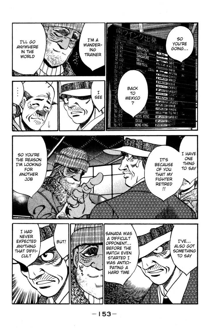Hajime no Ippo Chapter 314 page 9 - Chapter 314 : Pray for the Great Mountain