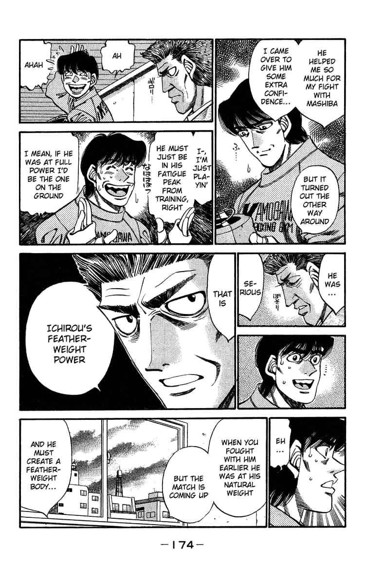 Hajime no Ippo Chapter 315 page 10 - Chapter 315 : Un-Surrenderred Weight Class