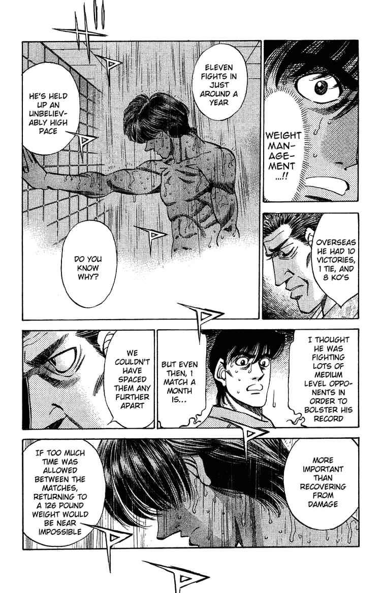 Hajime no Ippo Chapter 315 page 11 - Chapter 315 : Un-Surrenderred Weight Class