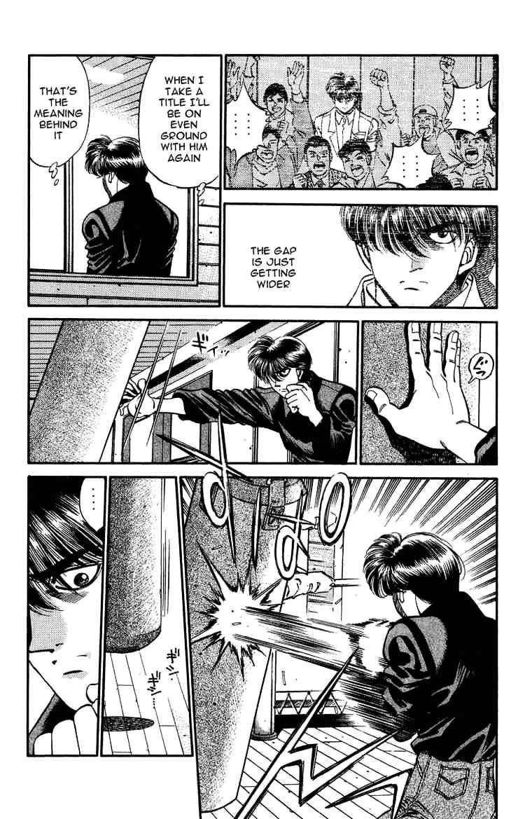 Hajime no Ippo Chapter 315 page 16 - Chapter 315 : Un-Surrenderred Weight Class