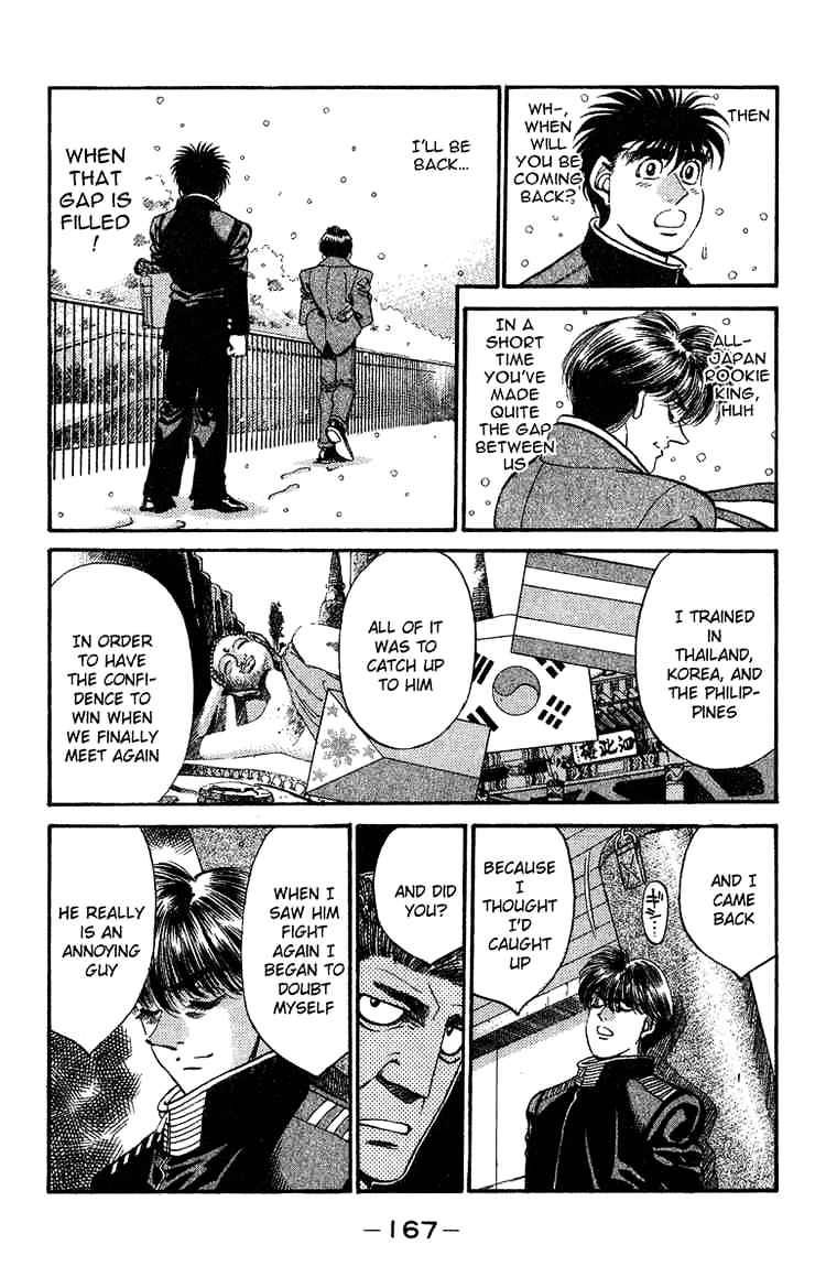 Hajime no Ippo Chapter 315 page 3 - Chapter 315 : Un-Surrenderred Weight Class