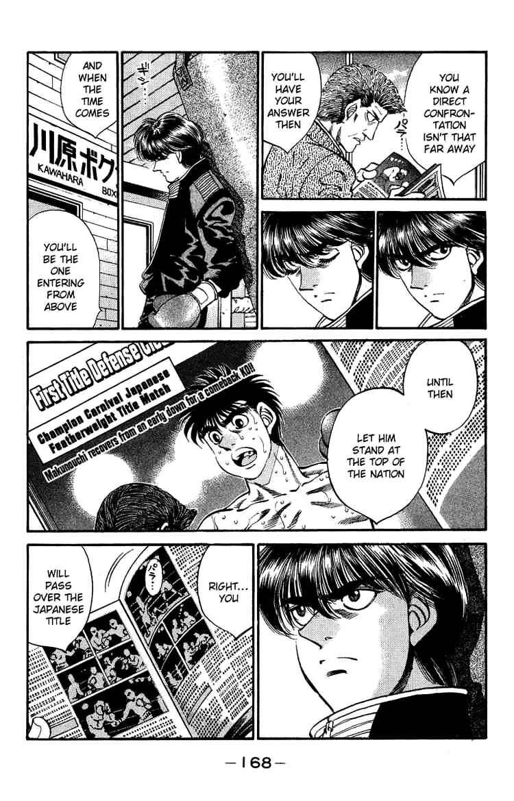 Hajime no Ippo Chapter 315 page 4 - Chapter 315 : Un-Surrenderred Weight Class