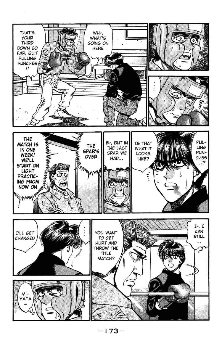 Hajime no Ippo Chapter 315 page 9 - Chapter 315 : Un-Surrenderred Weight Class