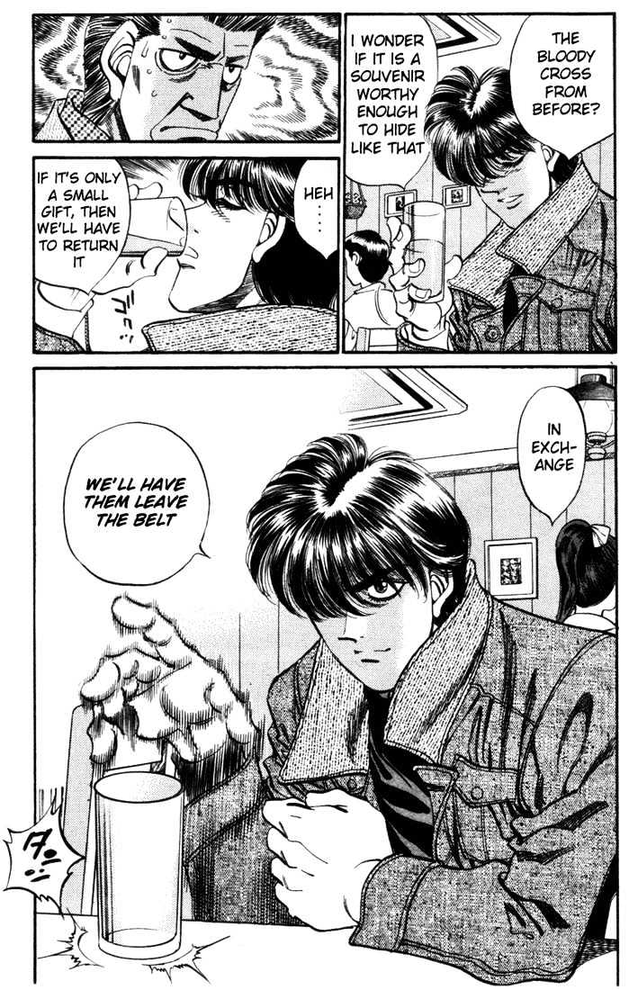 Hajime no Ippo Chapter 316 page 20 - Chapter 316 : "Crocodile" Landing