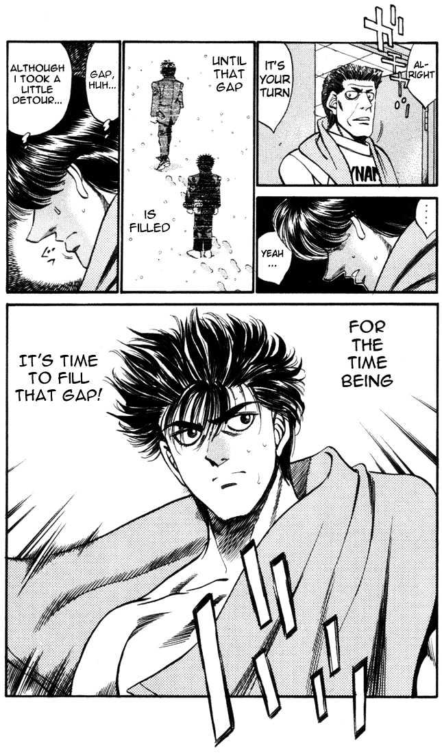 Hajime no Ippo Chapter 316 page 22 - Chapter 316 : "Crocodile" Landing