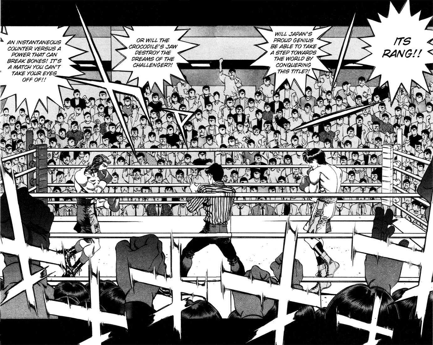 Hajime no Ippo Chapter 317 page 12 - Chapter 317 : An Oath Made On The Counter