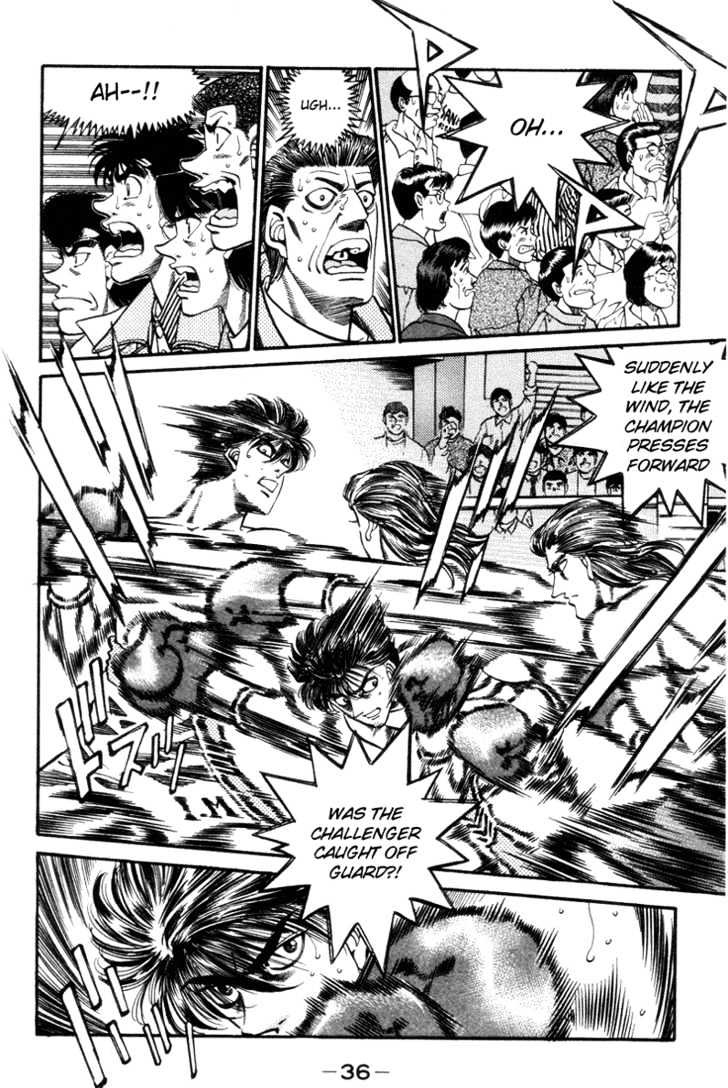 Hajime no Ippo Chapter 317 page 13 - Chapter 317 : An Oath Made On The Counter