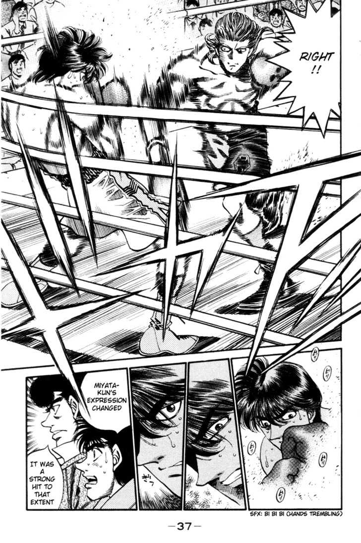 Hajime no Ippo Chapter 317 page 14 - Chapter 317 : An Oath Made On The Counter