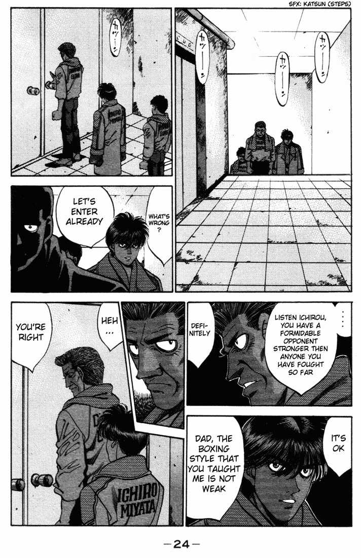 Hajime no Ippo Chapter 317 page 2 - Chapter 317 : An Oath Made On The Counter