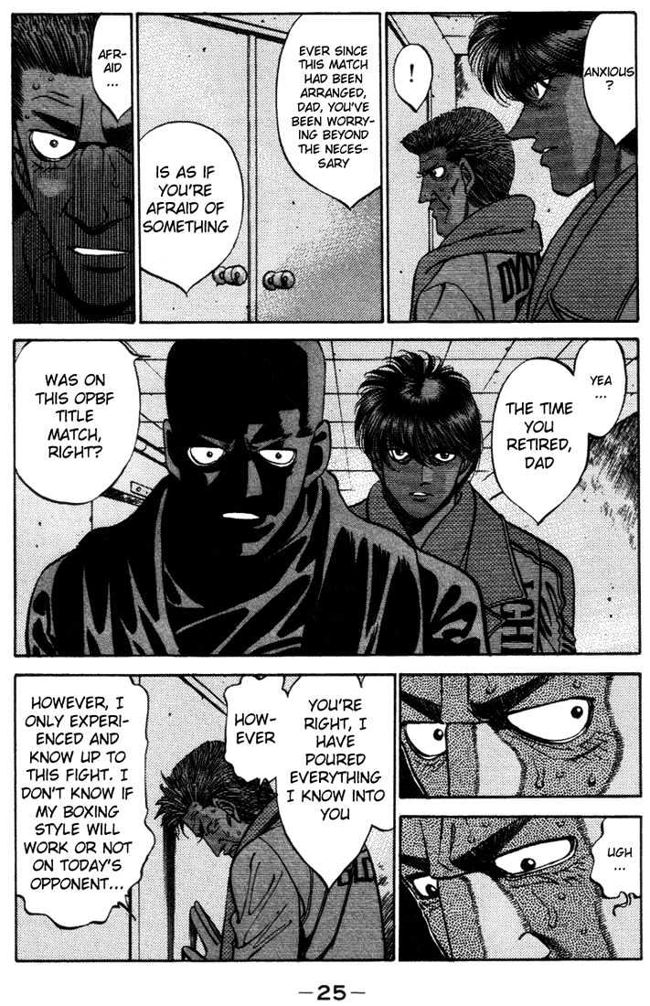 Hajime no Ippo Chapter 317 page 3 - Chapter 317 : An Oath Made On The Counter
