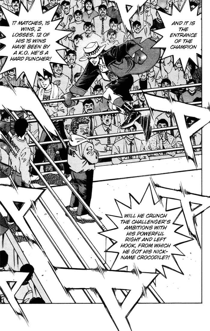 Hajime no Ippo Chapter 317 page 7 - Chapter 317 : An Oath Made On The Counter