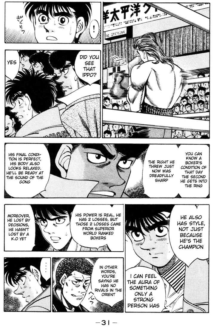 Hajime no Ippo Chapter 317 page 9 - Chapter 317 : An Oath Made On The Counter
