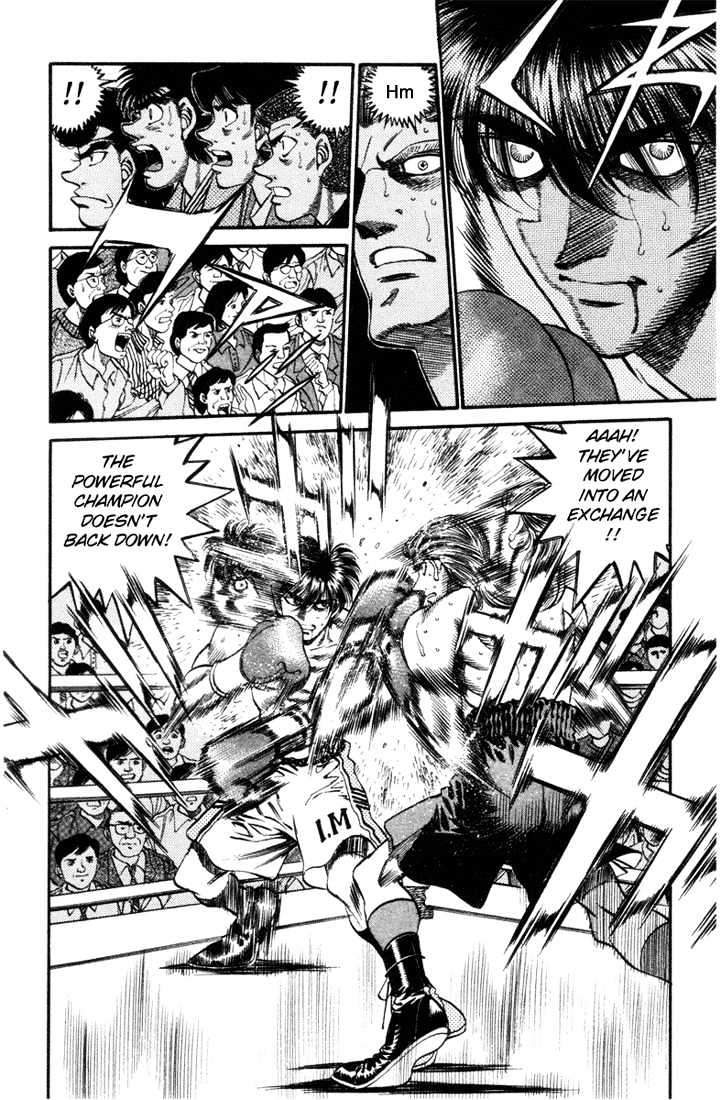 Hajime no Ippo Chapter 318 page 10 - Chapter 318 : Other worldly Speed