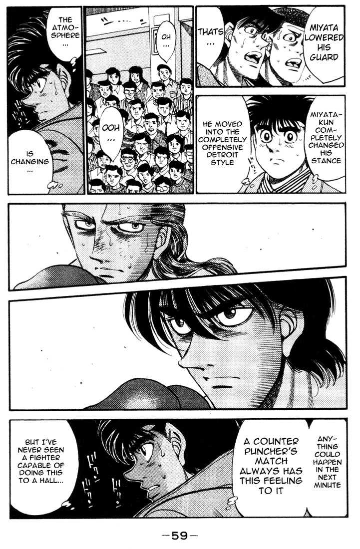 Hajime no Ippo Chapter 318 page 17 - Chapter 318 : Other worldly Speed