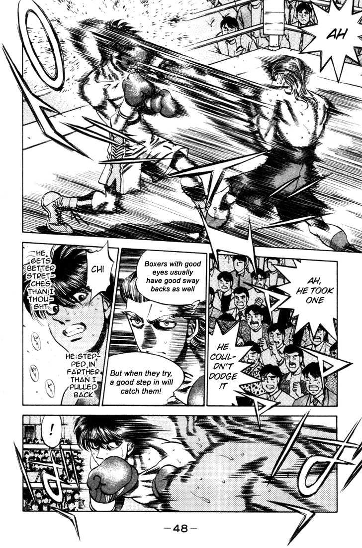 Hajime no Ippo Chapter 318 page 6 - Chapter 318 : Other worldly Speed