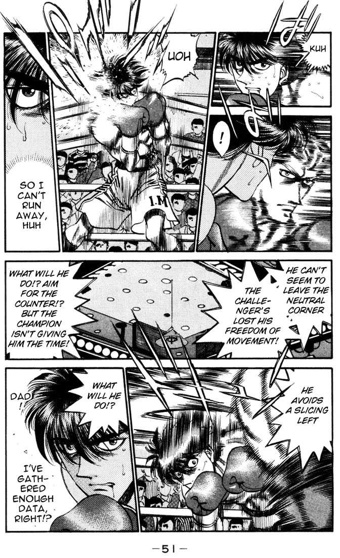 Hajime no Ippo Chapter 318 page 9 - Chapter 318 : Other worldly Speed