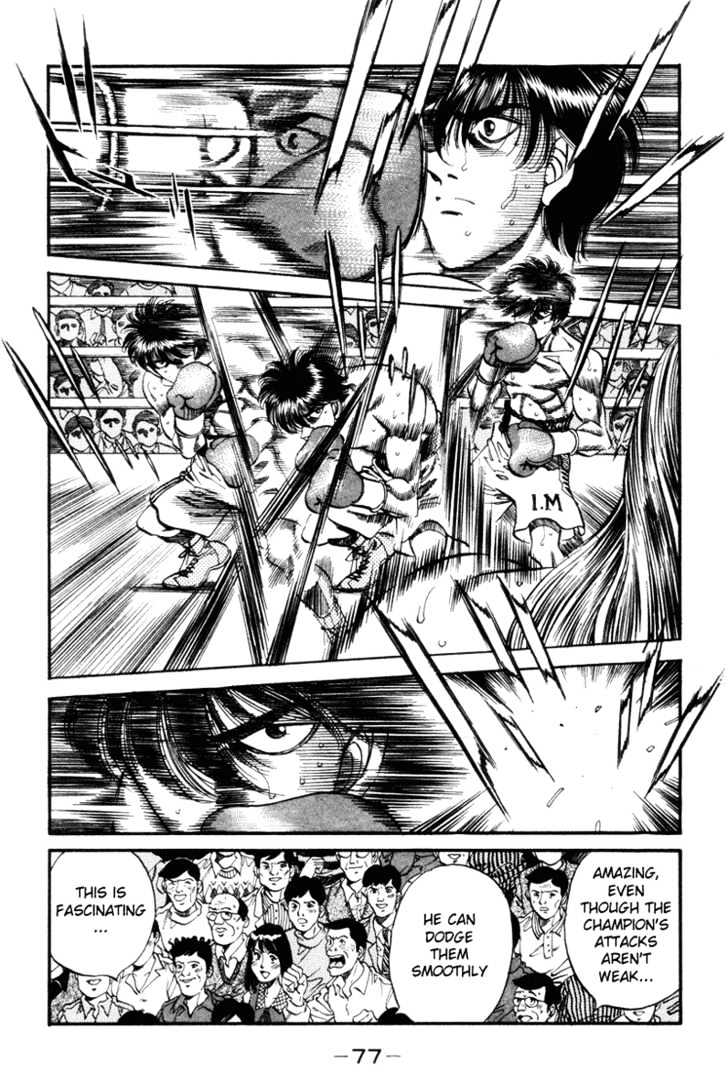 Hajime no Ippo Chapter 319 page 14 - Chapter 319 : The Moment The Cross Is Painted