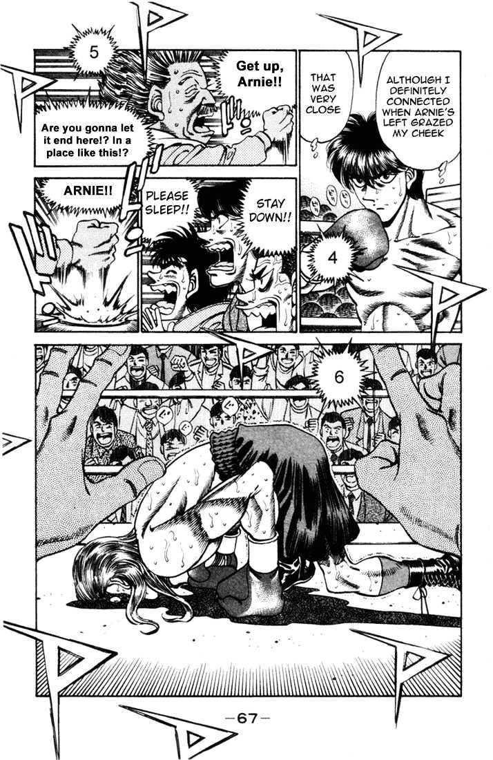 Hajime no Ippo Chapter 319 page 4 - Chapter 319 : The Moment The Cross Is Painted