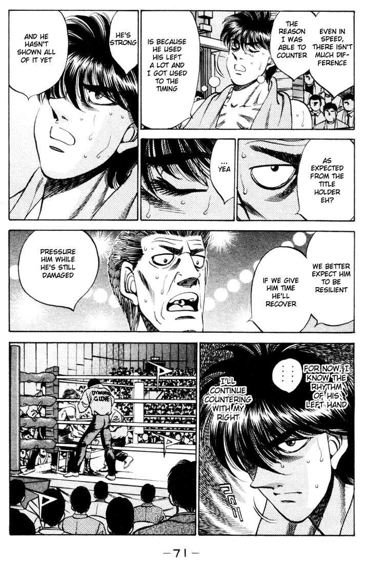 Hajime no Ippo Chapter 319 page 8 - Chapter 319 : The Moment The Cross Is Painted
