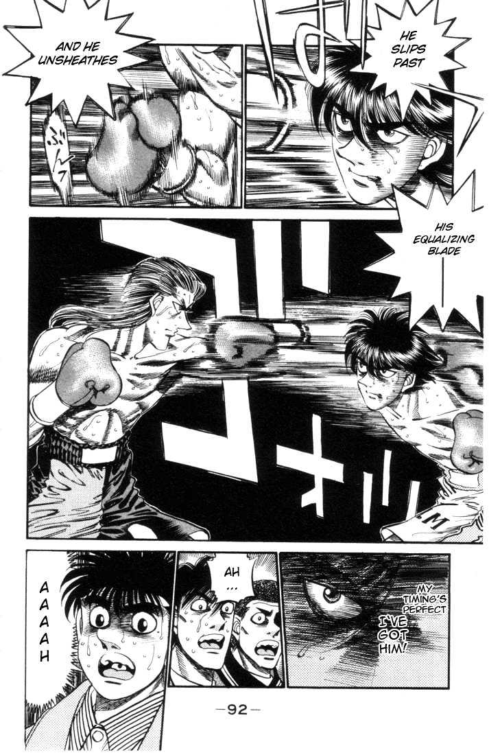 Hajime no Ippo Chapter 320 page 10 - Chapter 320 : Bloody Cross