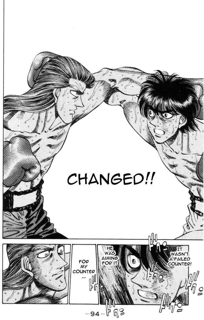 Hajime no Ippo Chapter 320 page 12 - Chapter 320 : Bloody Cross