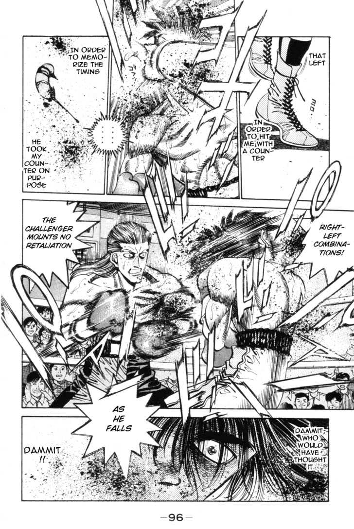 Hajime no Ippo Chapter 320 page 14 - Chapter 320 : Bloody Cross