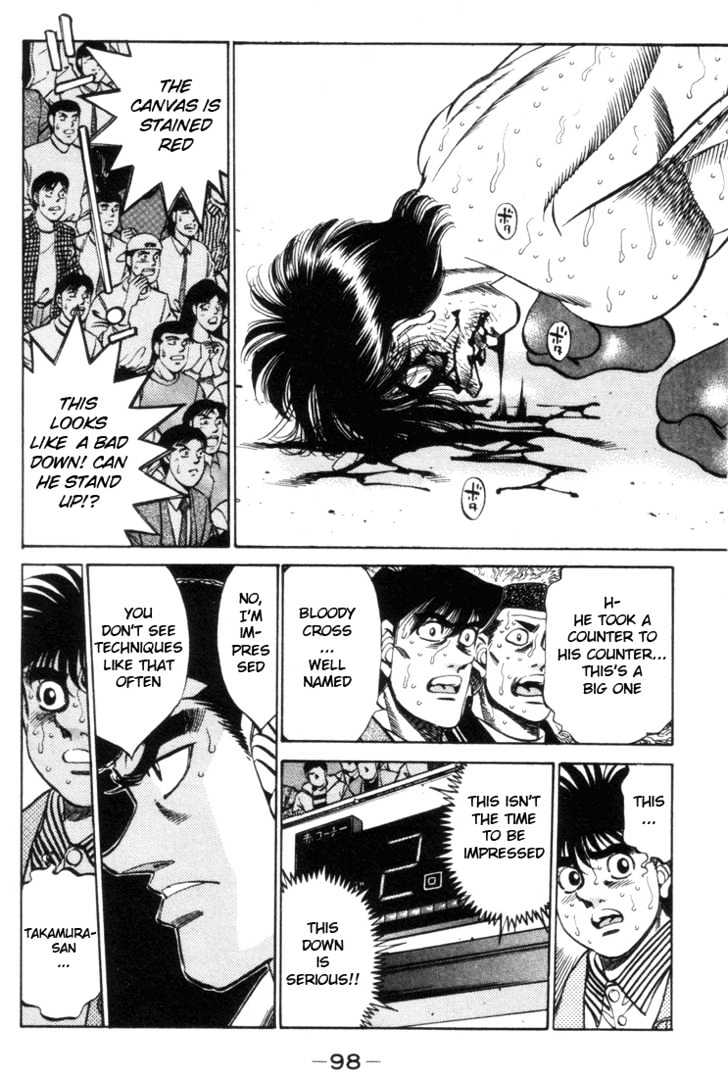 Hajime no Ippo Chapter 320 page 16 - Chapter 320 : Bloody Cross