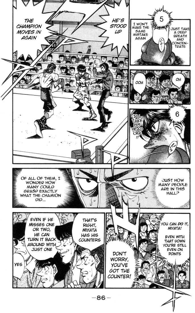Hajime no Ippo Chapter 320 page 4 - Chapter 320 : Bloody Cross