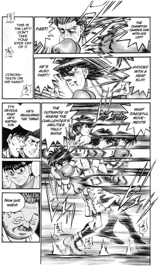 Hajime no Ippo Chapter 320 page 7 - Chapter 320 : Bloody Cross