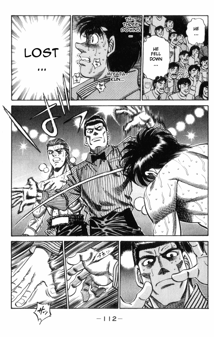 Hajime no Ippo Chapter 321.2 page 10 - Chapter 321 v2 : A Fist That Is Alive and A Fist That Is Dead