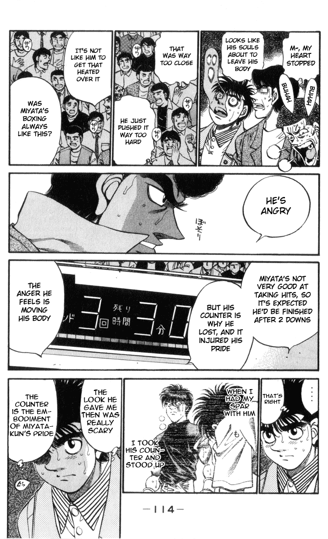 Hajime no Ippo Chapter 321.2 page 12 - Chapter 321 v2 : A Fist That Is Alive and A Fist That Is Dead