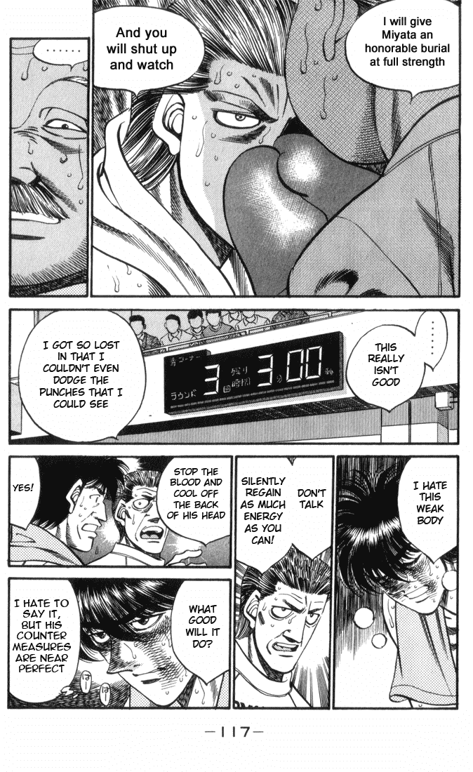 Hajime no Ippo Chapter 321.2 page 15 - Chapter 321 v2 : A Fist That Is Alive and A Fist That Is Dead