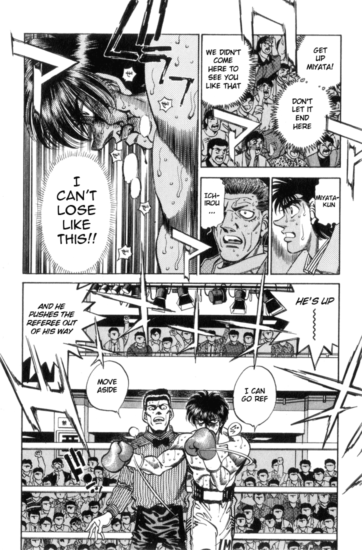 Hajime no Ippo Chapter 321.2 page 2 - Chapter 321 v2 : A Fist That Is Alive and A Fist That Is Dead